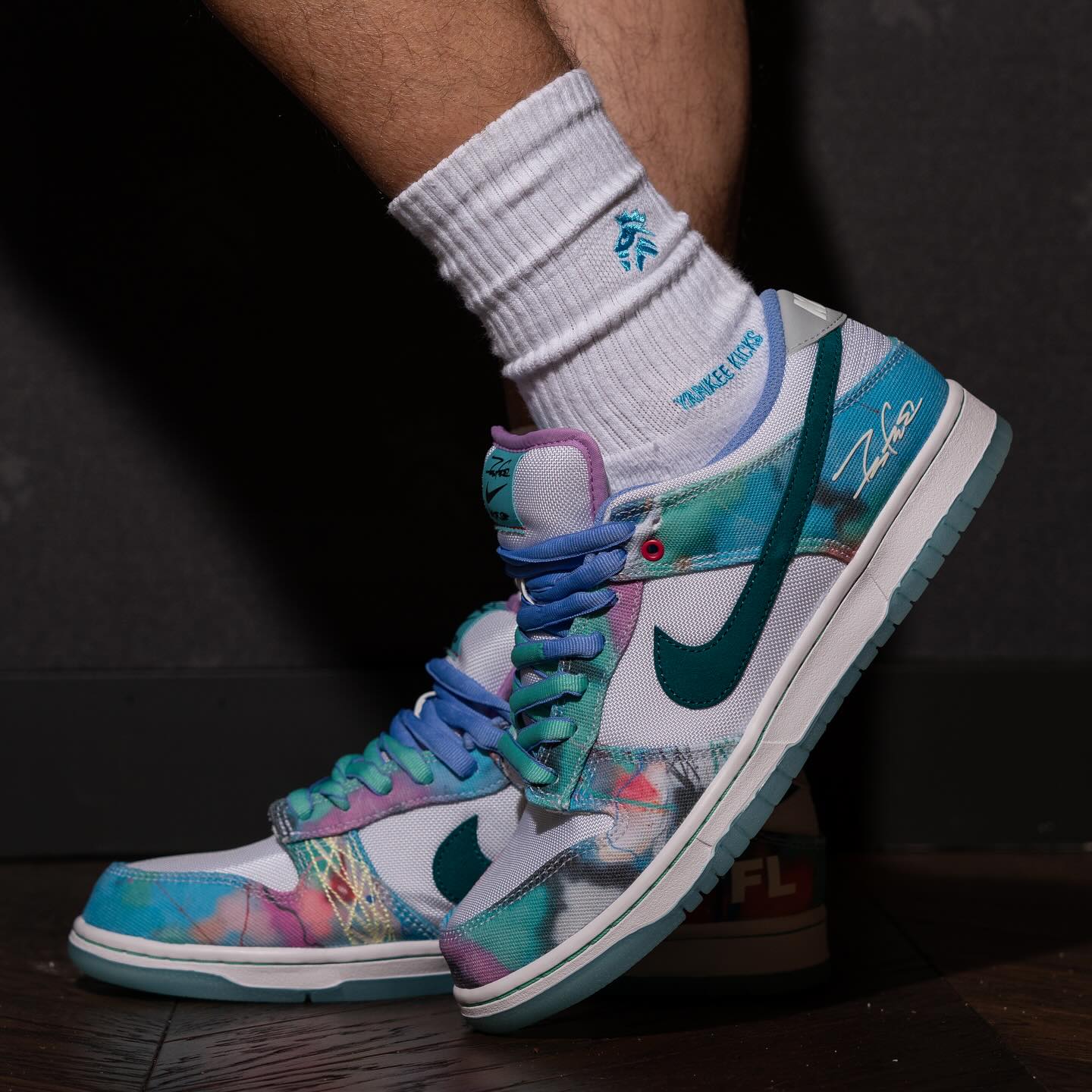 Nike SB Dunk Low Futura Laboratories Bleached Aqua