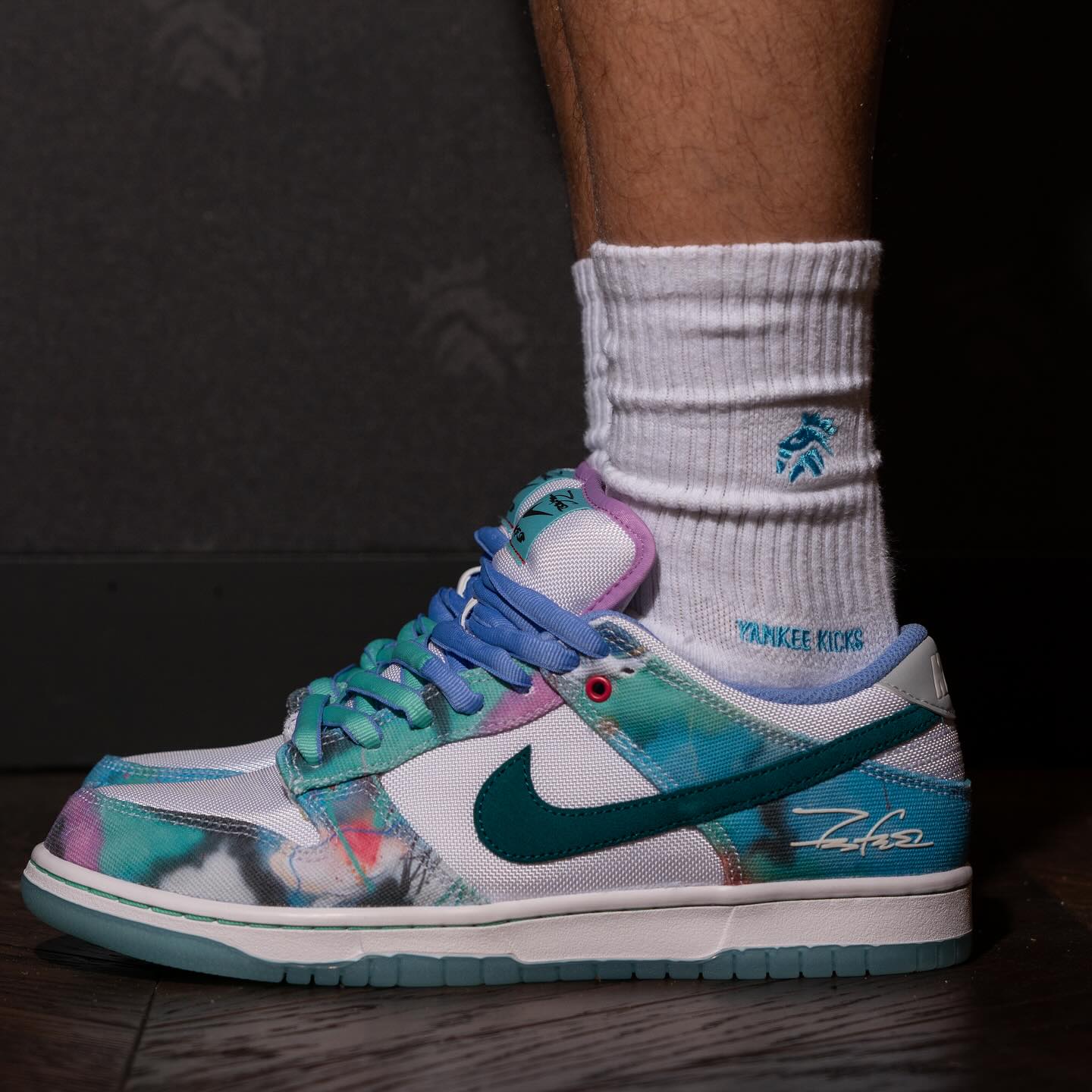 Nike SB Dunk Low Futura Laboratories Bleached Aqua