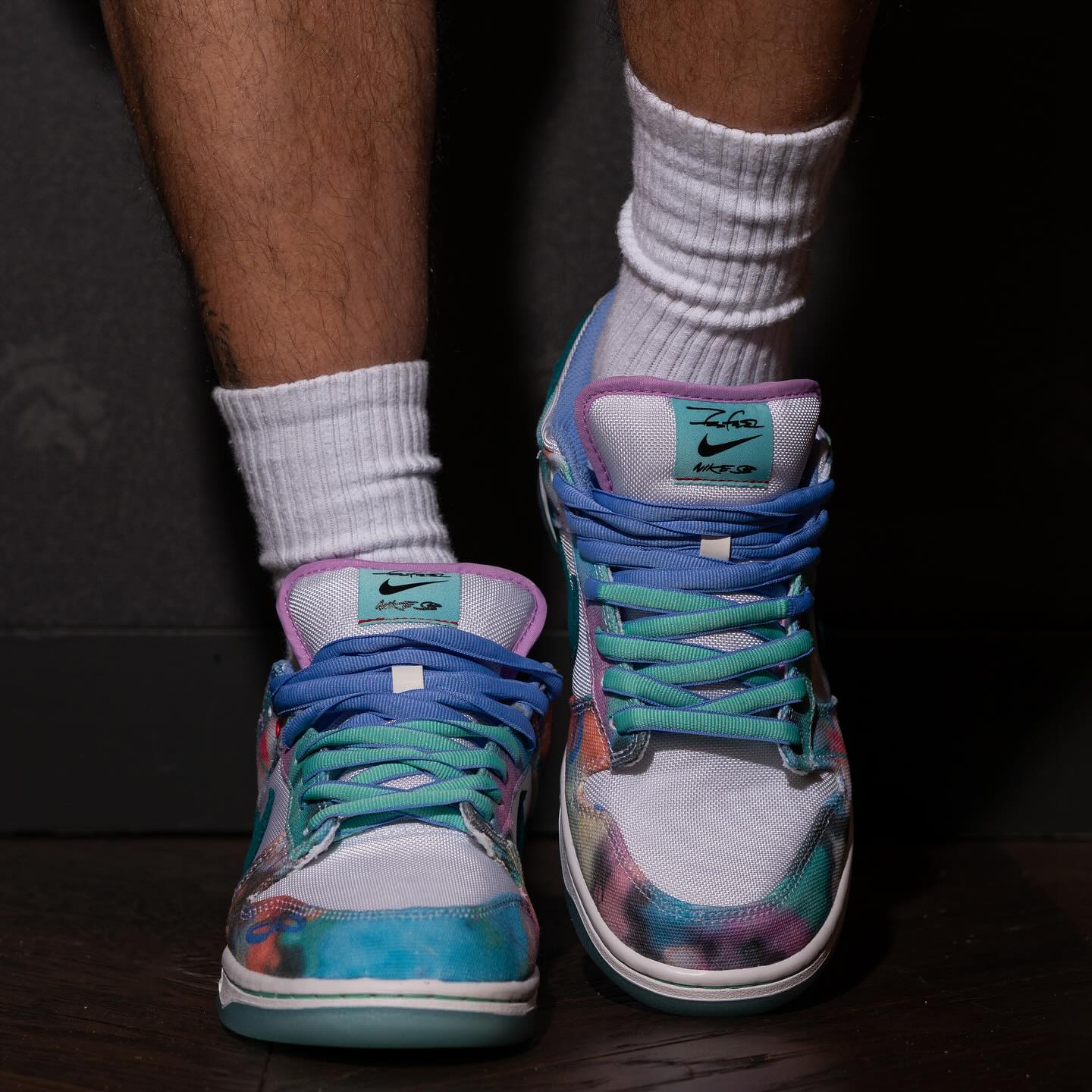 Nike SB Dunk Low Futura Laboratories Bleached Aqua