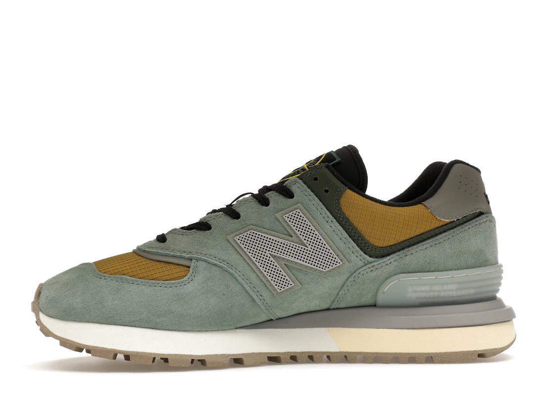 New Balance 574 Legacy Stone Island svetlozelená