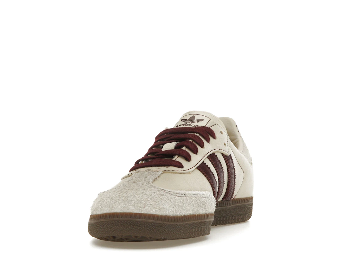 adidas Samba OG Wonder White Maroon