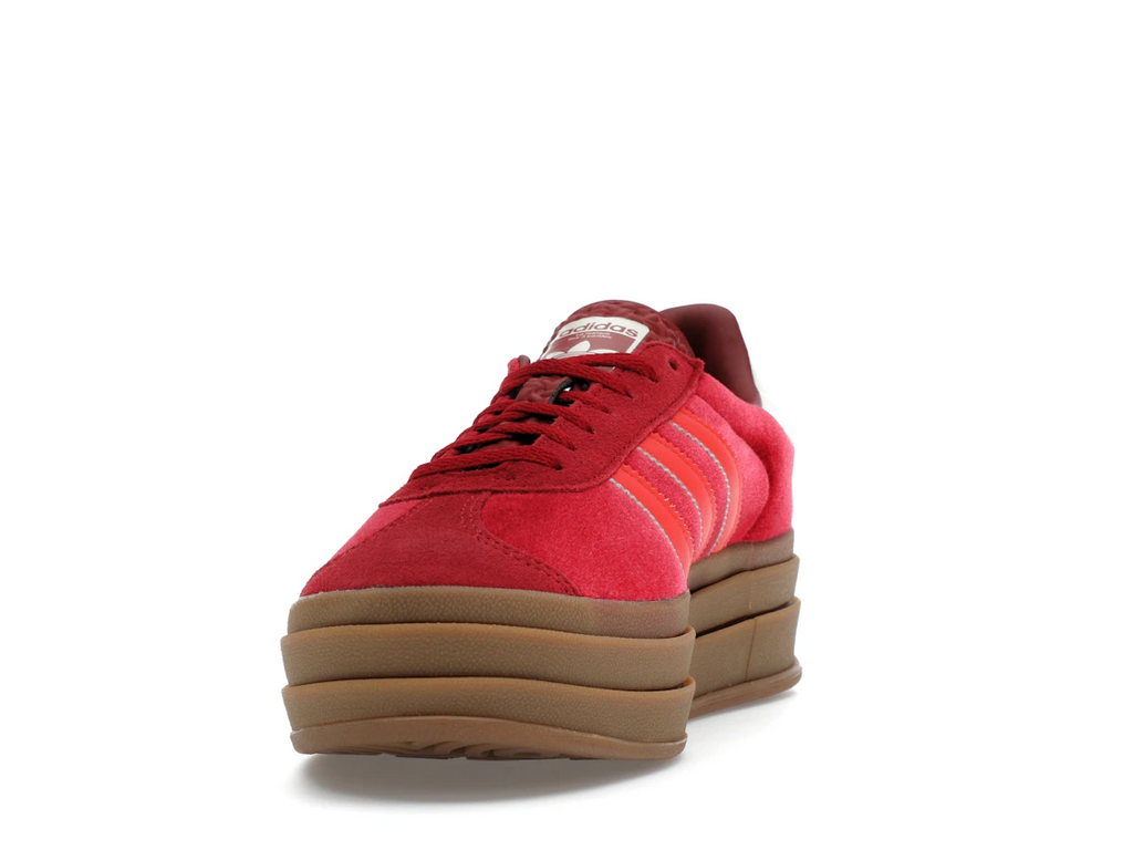 adidas Gazelle Bold Bright Red Velvet