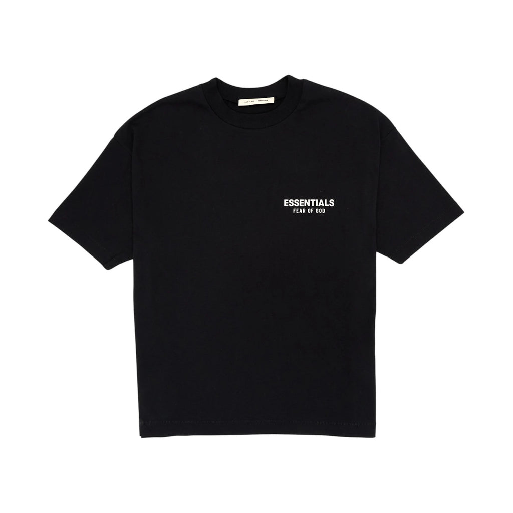 tričko Fear of God Essentials S25 T-Shirt Jet Black ADONIO