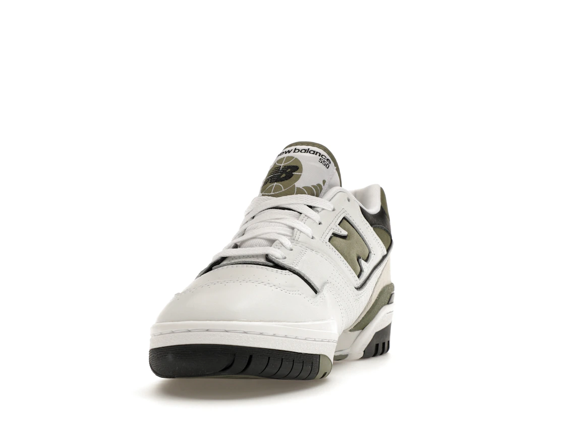 New Balance 550 White Dark Olivine