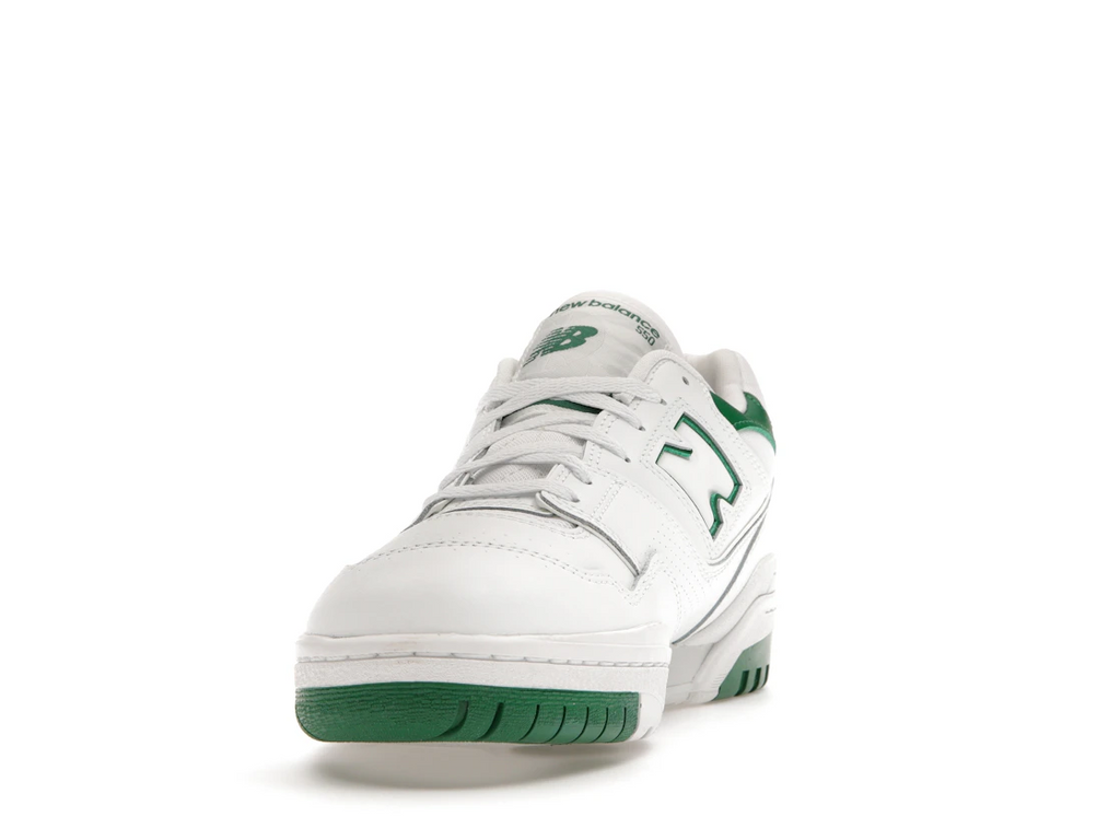 New Balance 550 White Classic Green