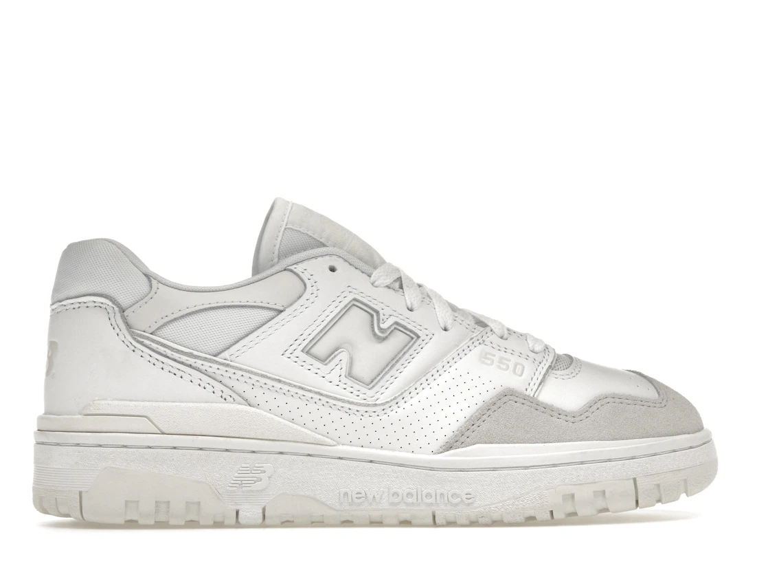 New Balance 550 White Grey Toe