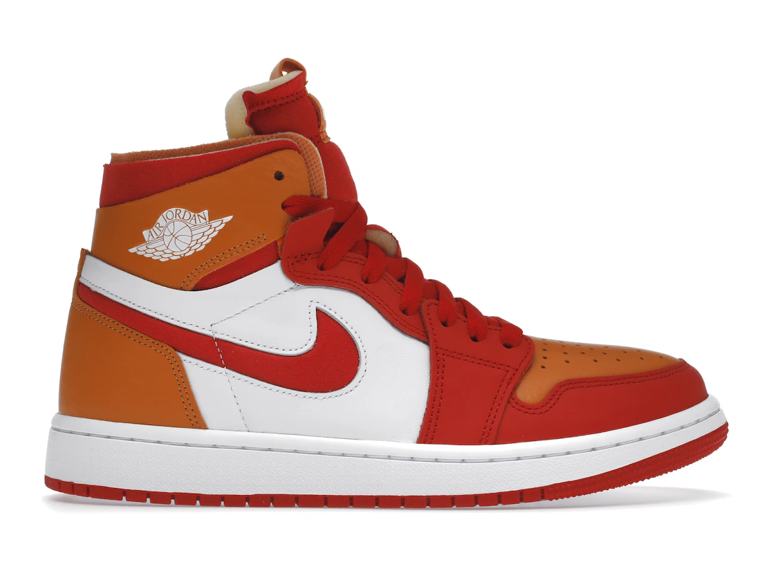 Jordan 1 High Zoom Air CMFT Fire Red Hot Curry (W)