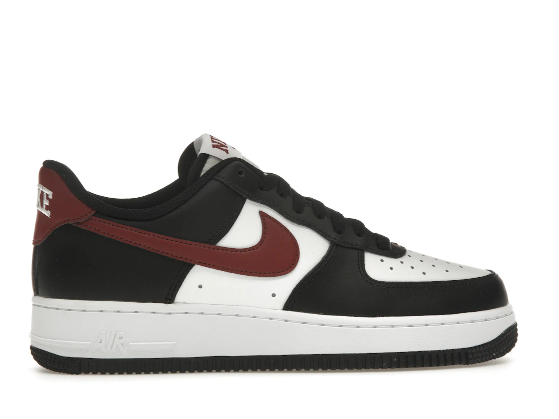 tenisky a boty Nike Air Force 1 Low '07 Black White Dark Team Red FZ4615-001 ADONIO