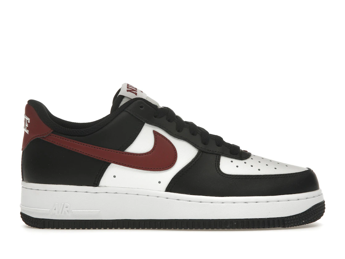 tenisky a boty Nike Air Force 1 Low '07 Black White Dark Team Red FZ4615-001 ADONIO