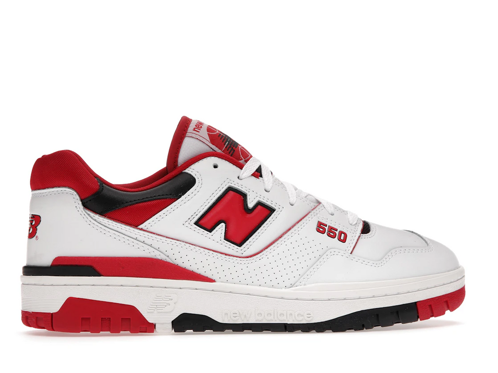 New Balance 550 bielo-červené