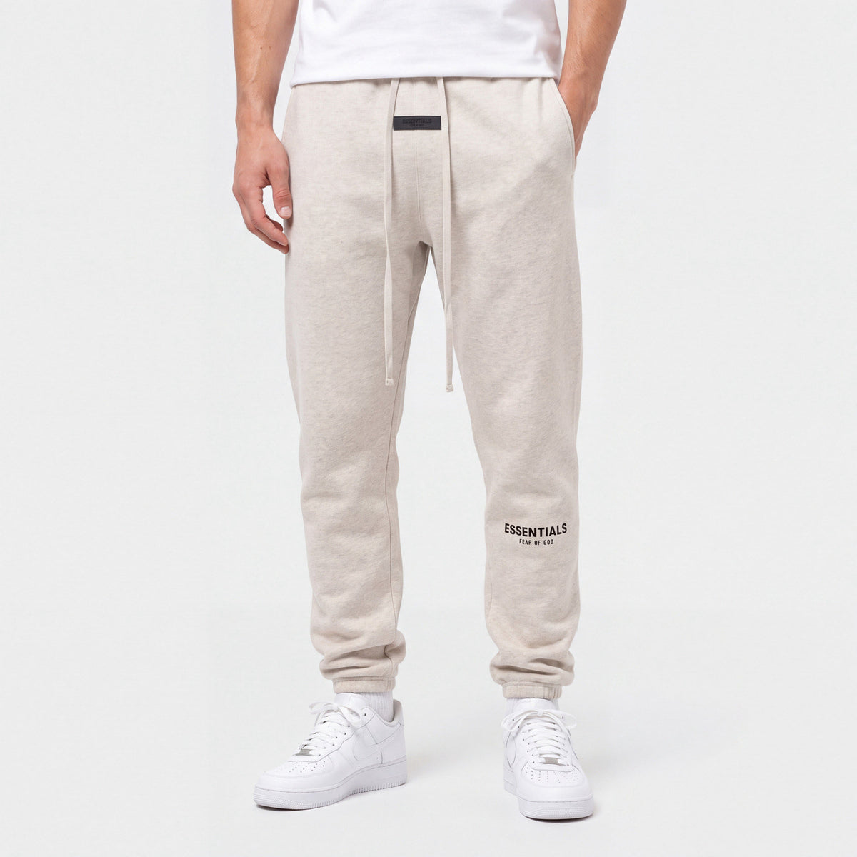 tepláky Fear of God Essentials S22 Sweatpants Light Oatmeal 130BT212032F ADONIO