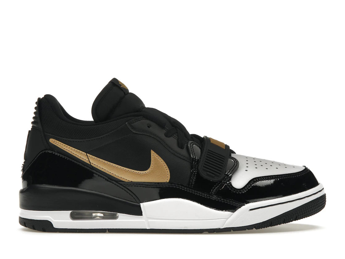 Jordan Legacy 312 Low Black Metallic Gold