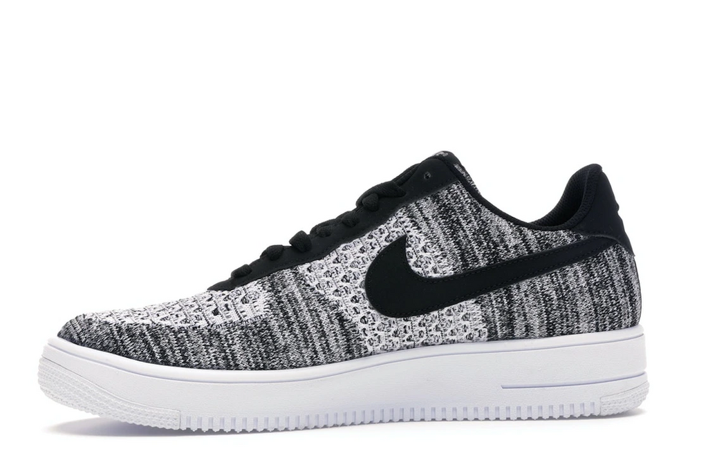 Nike Air Force 1 Flyknit 2 Black Pure Platinum