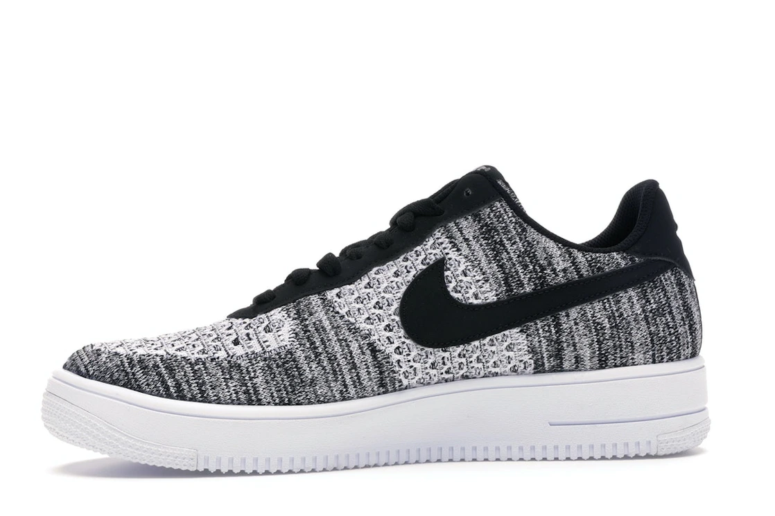 Nike Air Force 1 Flyknit 2 Black Pure Platinum