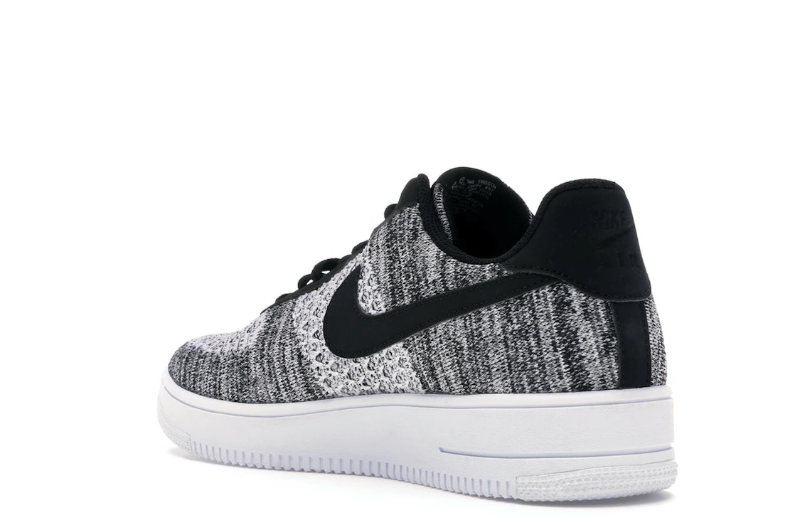 Nike Air Force 1 Flyknit 2 Black Pure Platinum