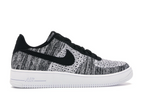 Nike Air Force 1 Flyknit 2 Black Pure Platinum
