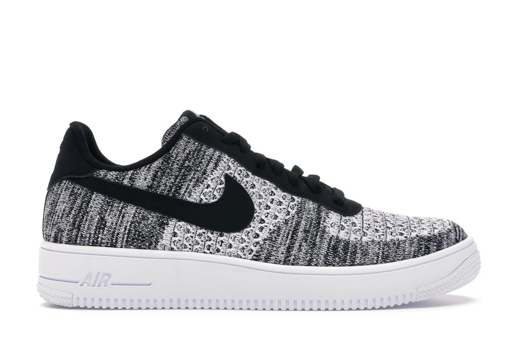 Nike Air Force 1 Flyknit 2 Black Pure Platinum
