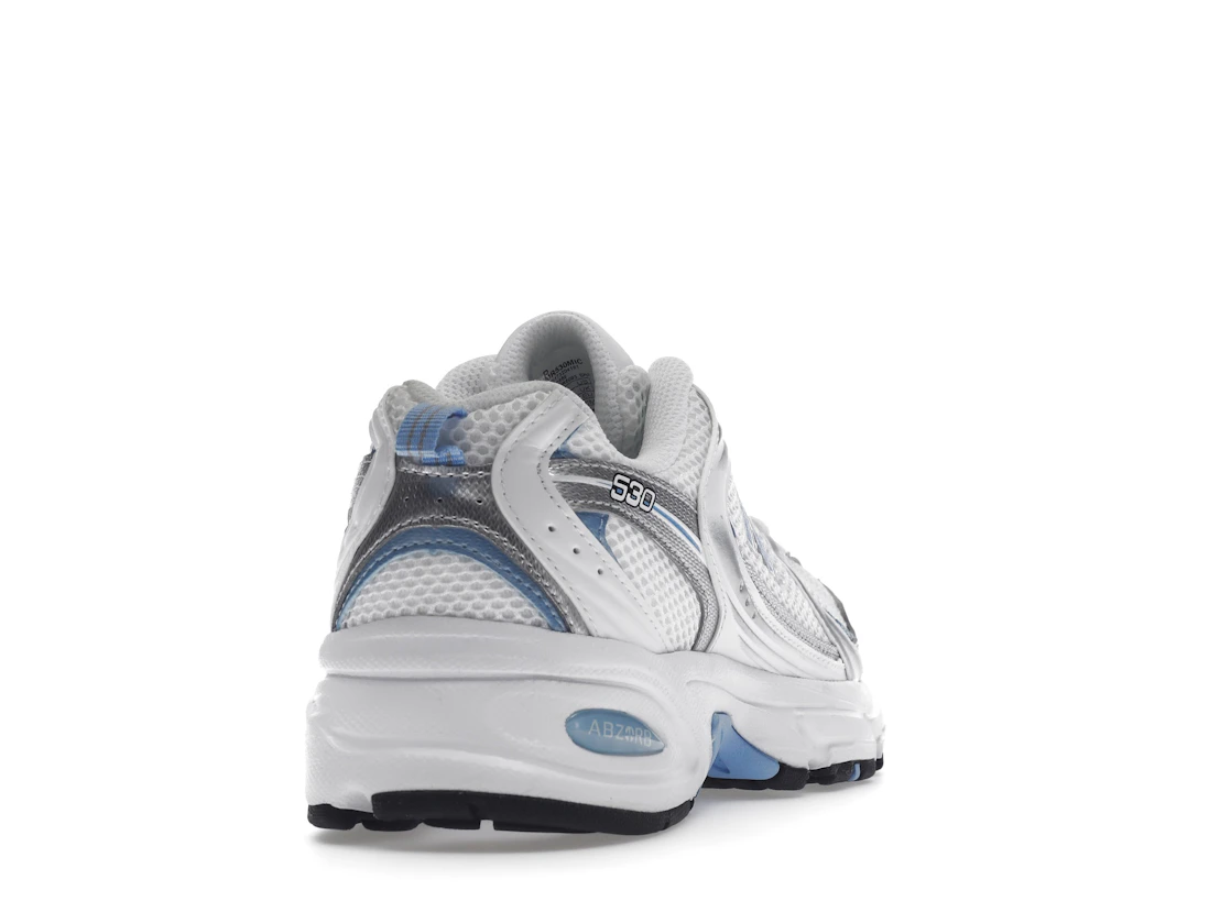 New Balance 530 White Carolina Blue