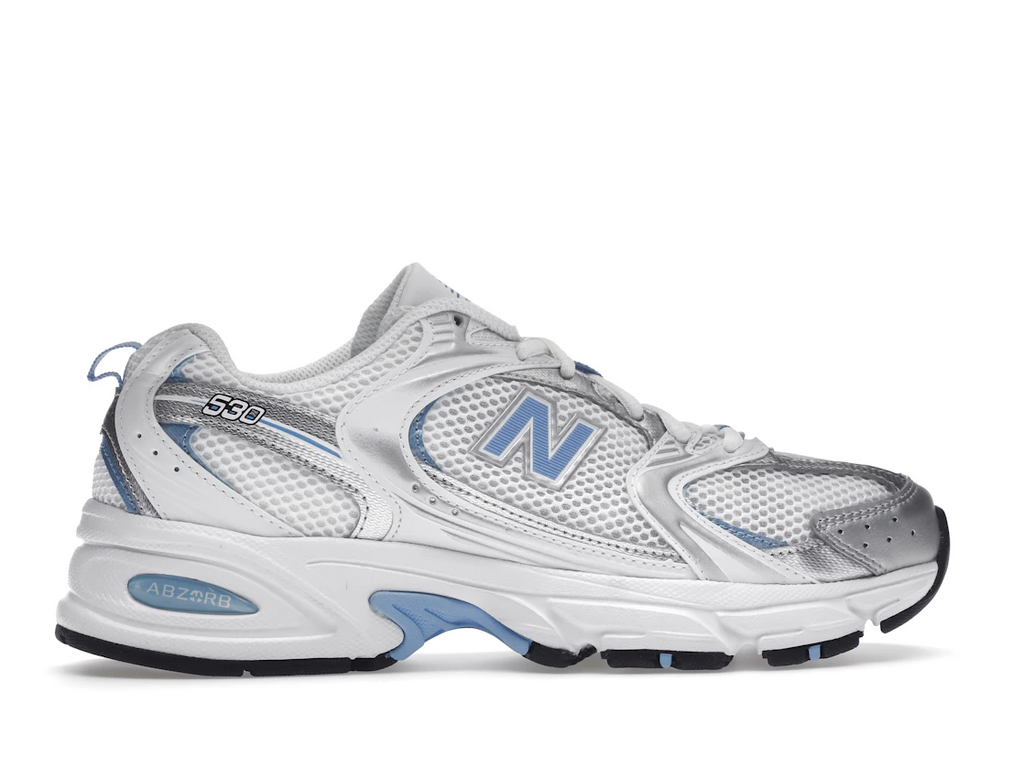 New Balance 530 White Carolina Blue