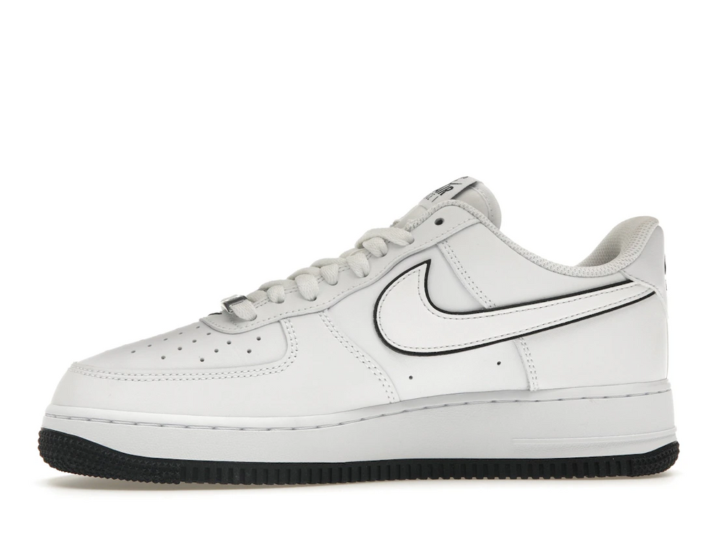 Nike Air Force 1 '07 Low White Black Outline Swoosh