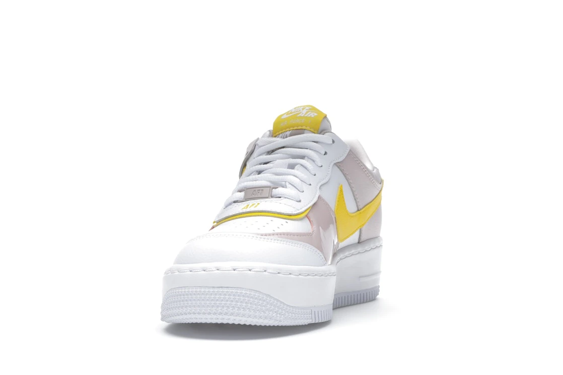 Nike Air Force 1 Low Shadow White Barely Rose Speed Yellow (W)