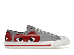 Converse Jack Purcell Comme des Garcons PLAY sivé červené