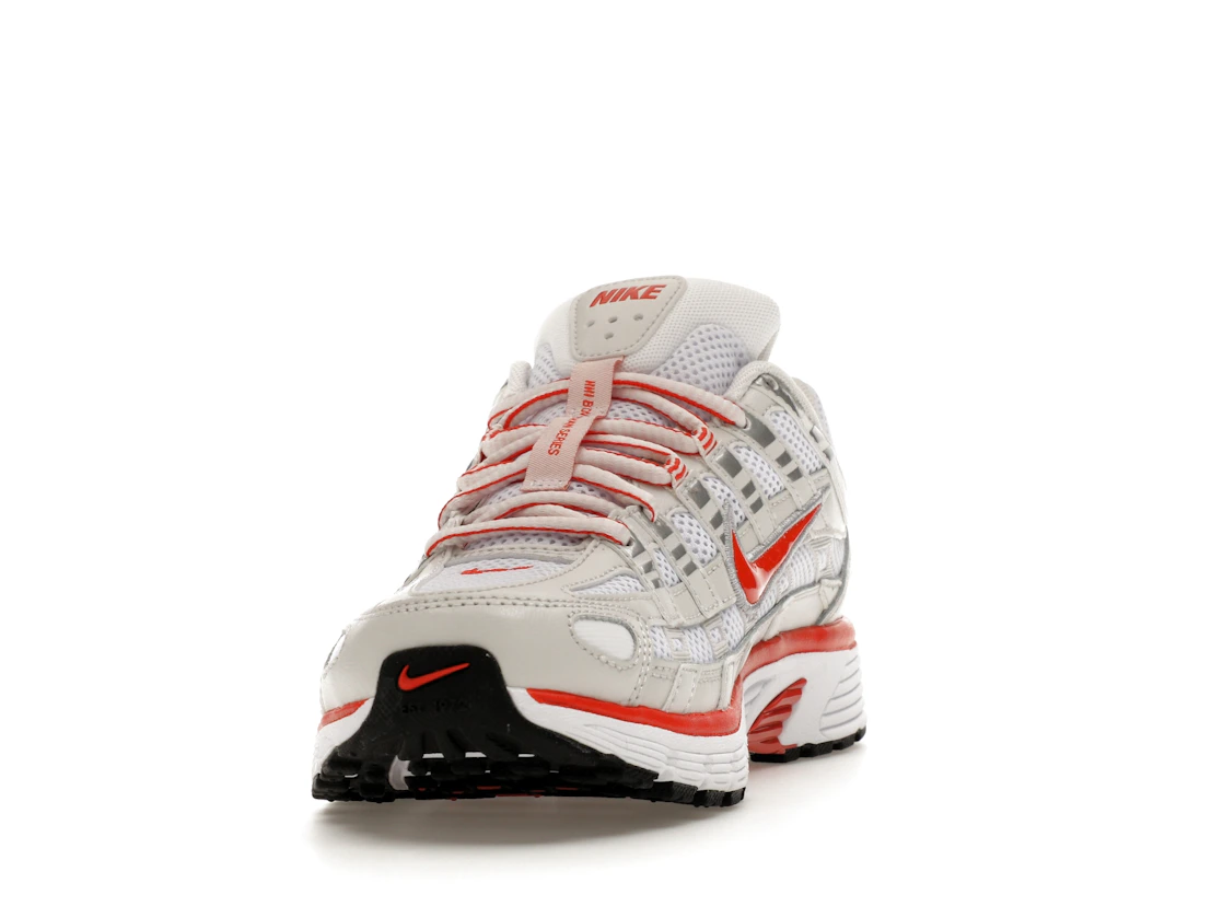 Nike P-6000 White Platinum Tint Black Picante Red (W)