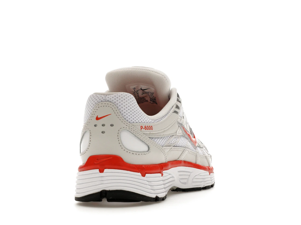 Nike P-6000 White Platinum Tint Black Picante Red (W)