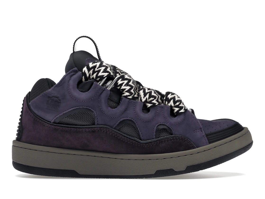 Lanvin Curb Tenisky Fialovo-čierne