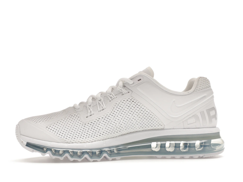 Nike Air Max 2013 White Metallic Silver