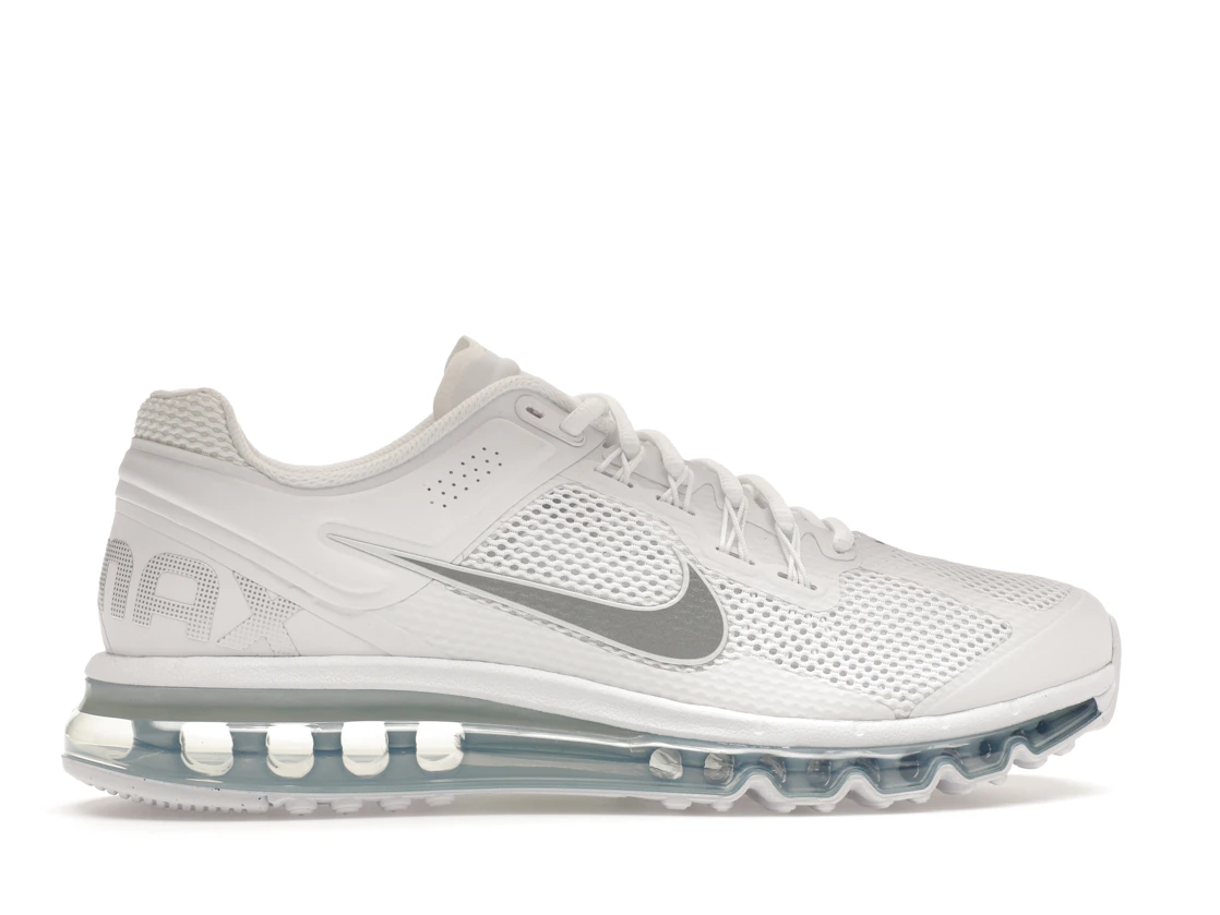 Nike Air Max 2013 White Metallic Silver