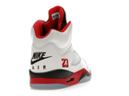 Jordan 5 Retro Fire Red Black Tongue (2025)