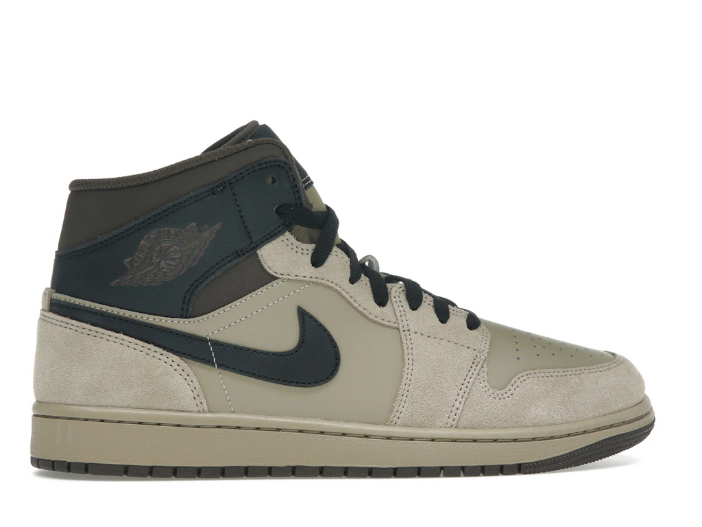 Jordan 1 Mid Khaki Baroque Brown