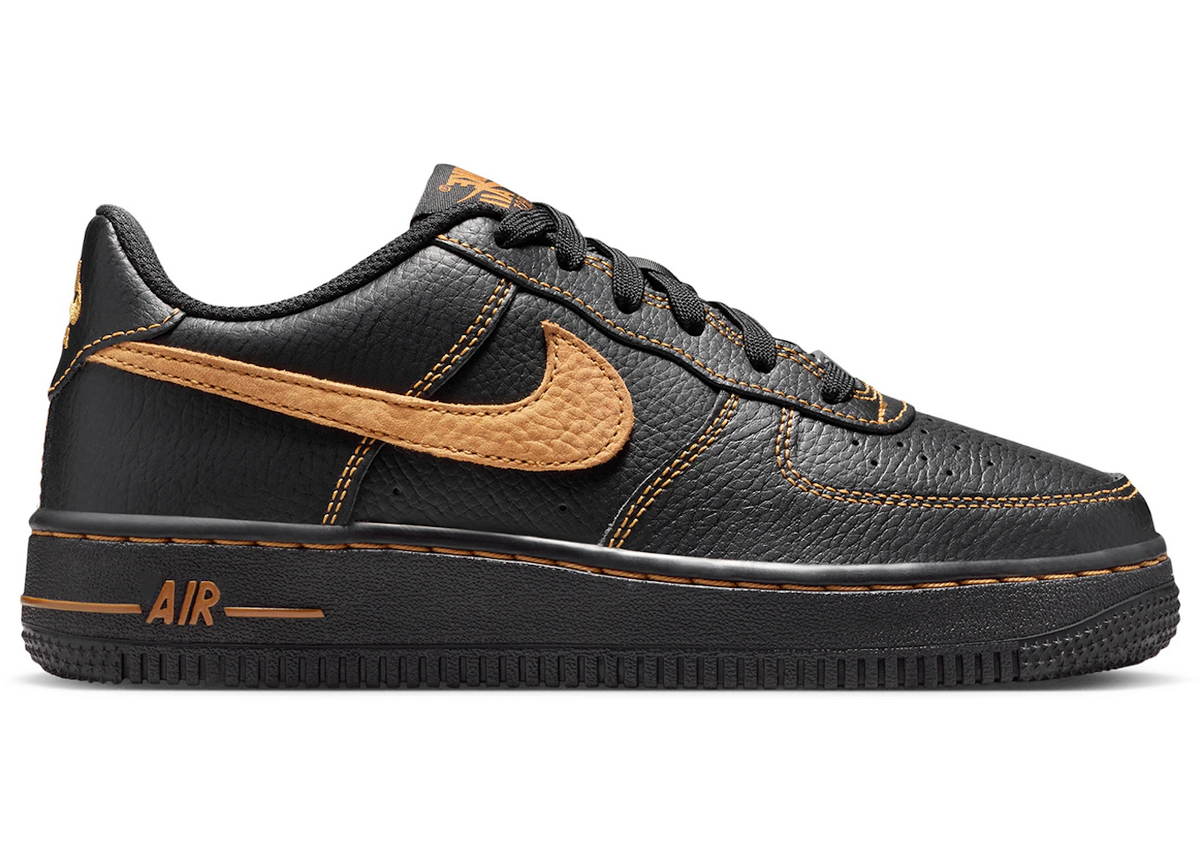 tenisky a boty Nike Air Force 1 Low LV8 Black Desert Ochre (GS) II0512-001 ADONIO