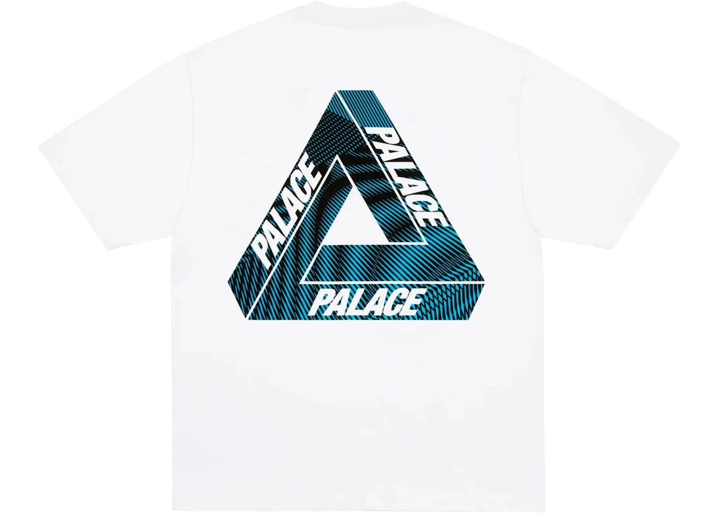 Palace Tri-Vex Tričko White/Blue