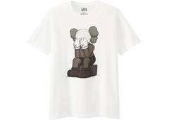 KAWS x Uniqlo Passing Through Tee White