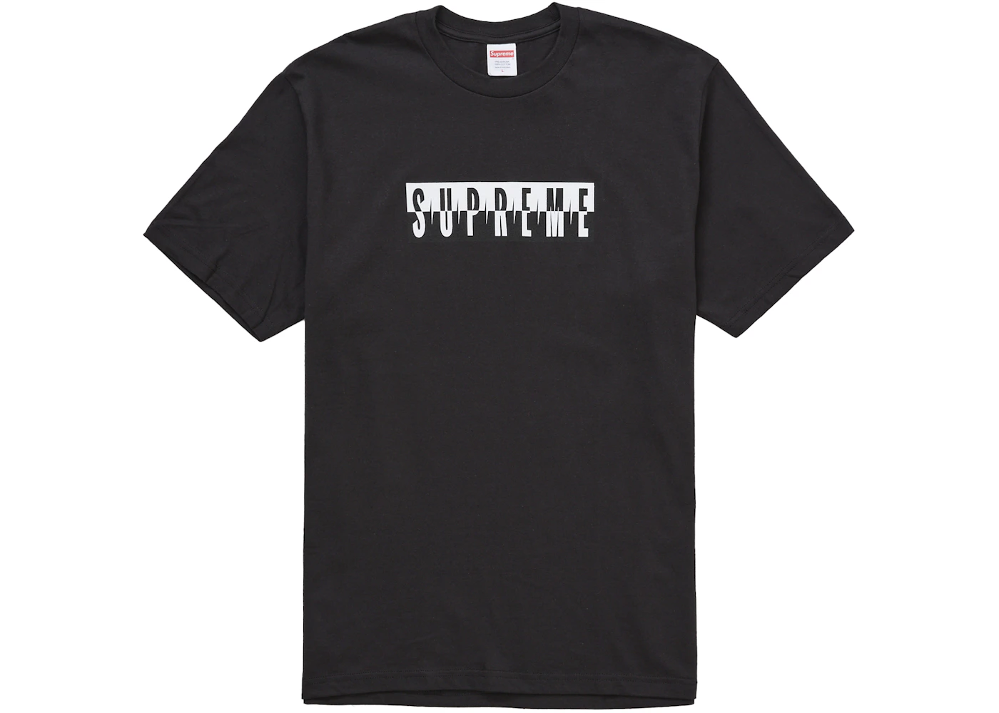 Supreme Split Tee (FW25) Black