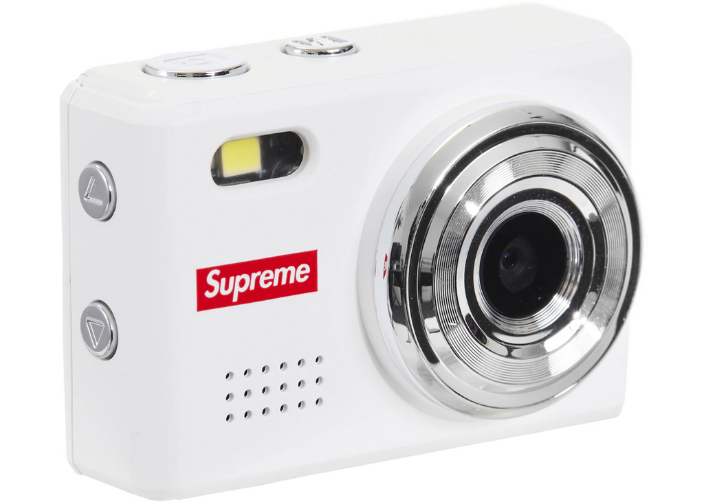Supreme Digitálna kamera kľúčenka biela