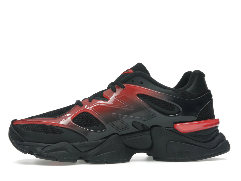 New Balance 9060 Black Red Gradient