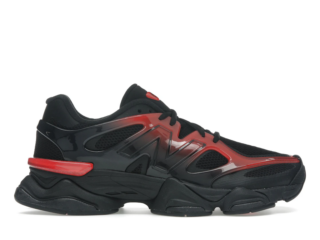 New Balance 9060 Black Red Gradient