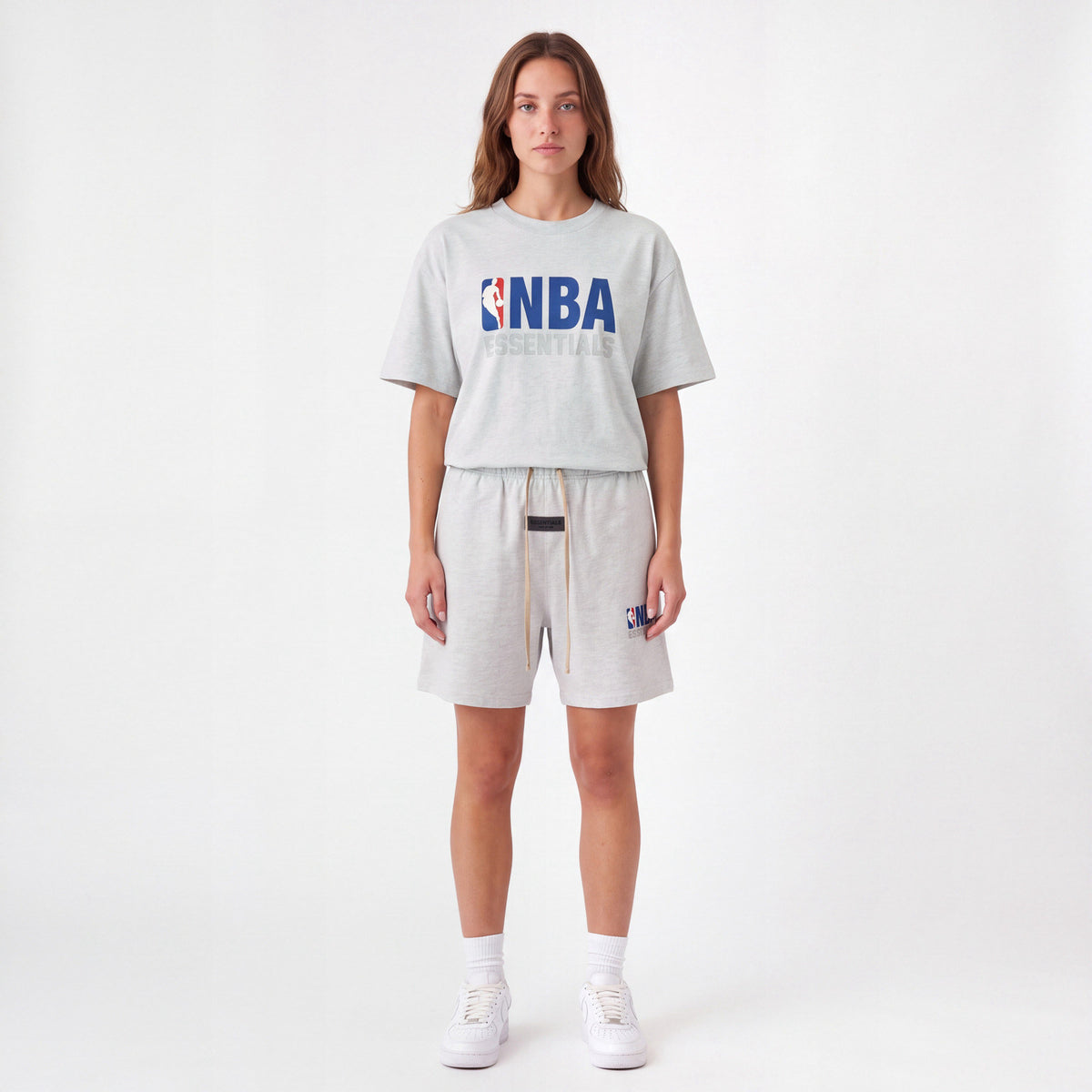 Fear of God Essentials NBA Grey - Letní set ADONIO