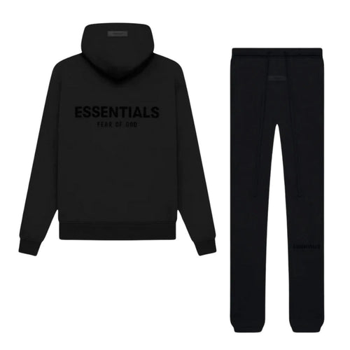 Fear of God Essentials S22 Stretch Limo Black - Celý set