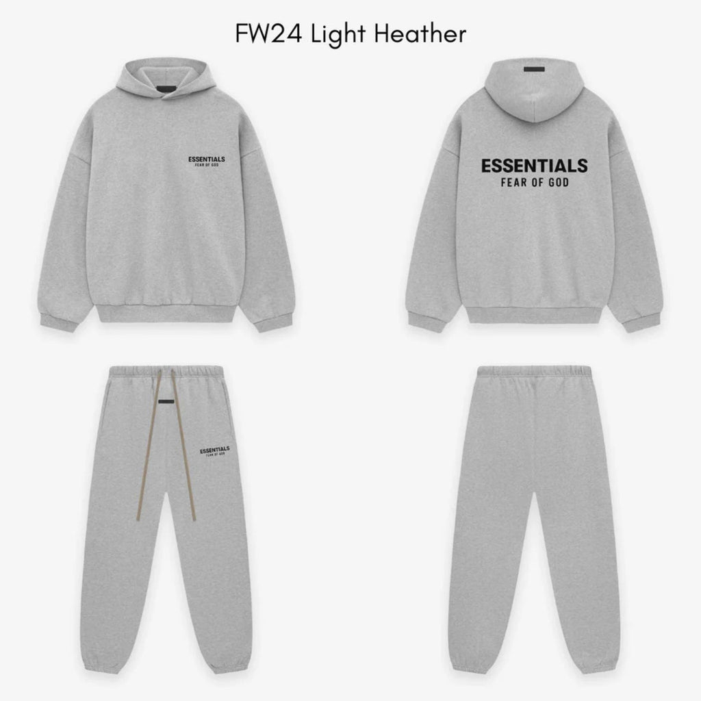 Fear of God Essentials FW24 Light Heather – Celý set