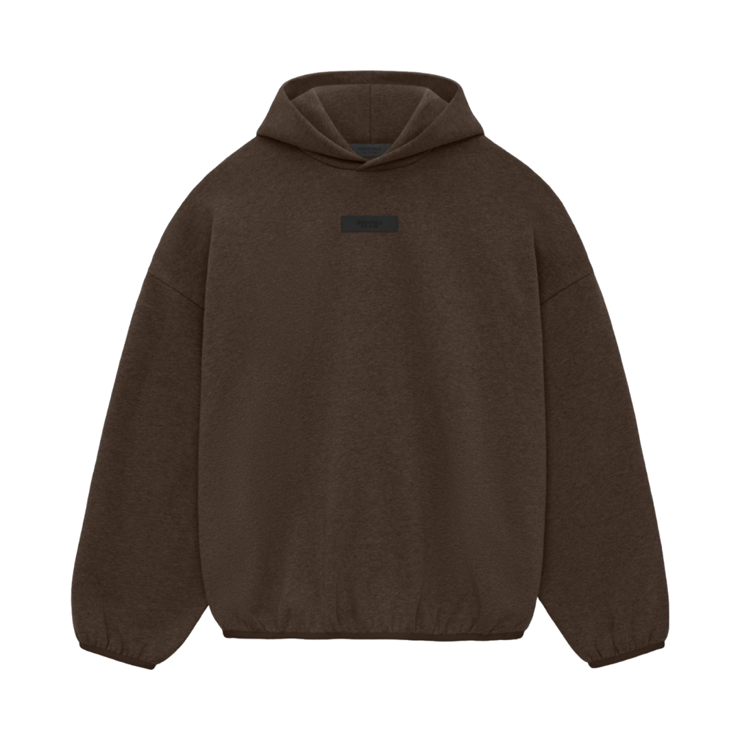 Fear of God Essentials Core Collection Hoodie (SS24) Heather Wood ADONIO