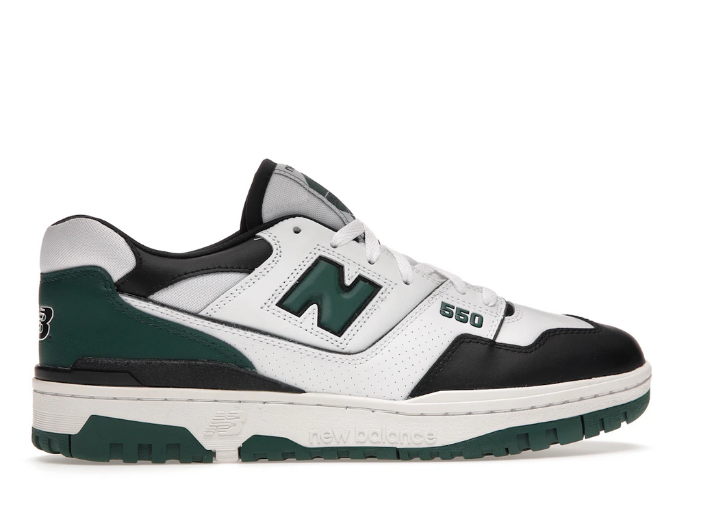 New Balance 550 White Green Black