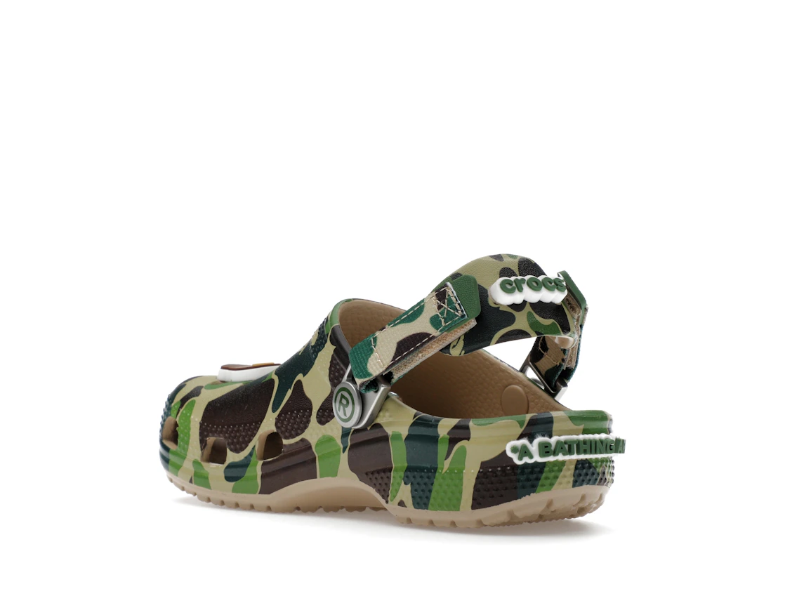 Crocs Classic Clog A Bathing Ape ABC Camo Green (deti)