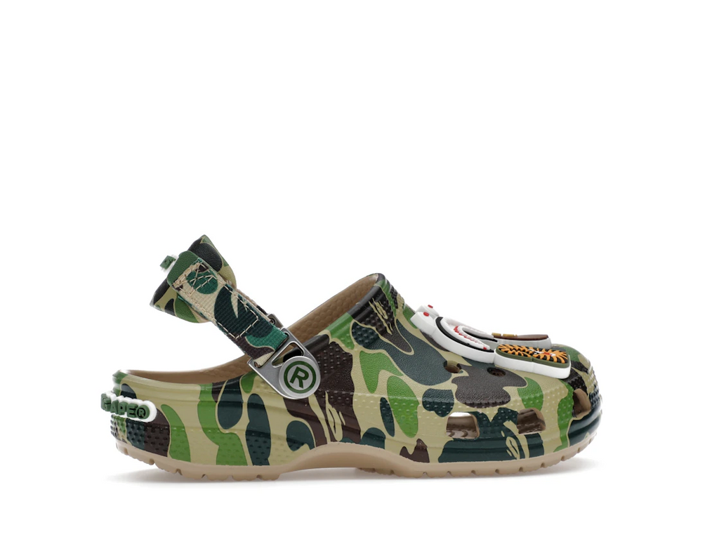 Crocs Classic Clog A Bathing Ape ABC Camo Green (deti)