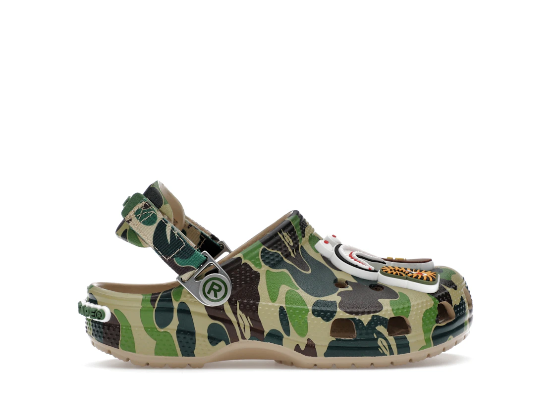Crocs Classic Clog A Bathing Ape ABC Camo Green (deti)