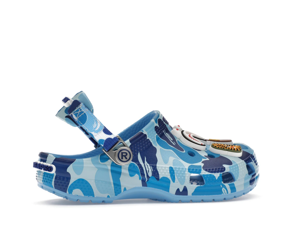 Crocs Classic Clog A Bathing Ape ABC Camo Blue (Detské)