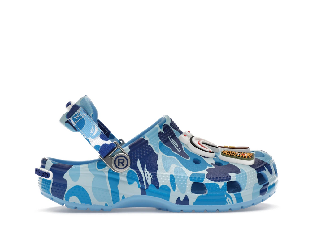Crocs Classic Clog A Bathing Ape ABC Camo Blue (Detské)